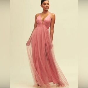 Luxxel Pink Maxi Dress